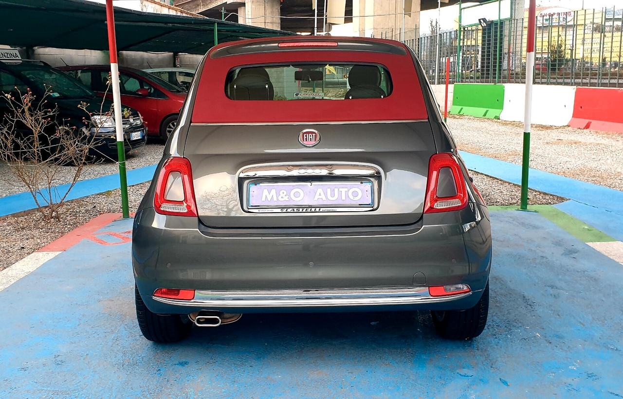 FIAT 500C 1.2BENZINA CABRIO EURO 6 OK NEOPATENTATI