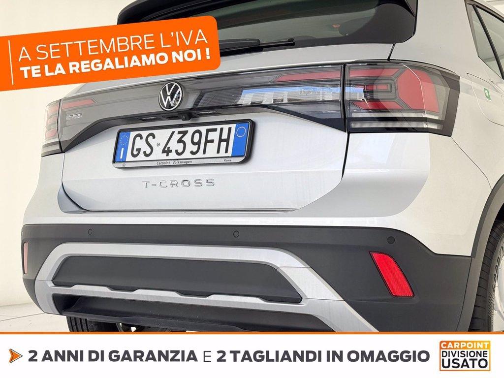 VOLKSWAGEN T-cross 1.0 tsi life 95cv del 2024