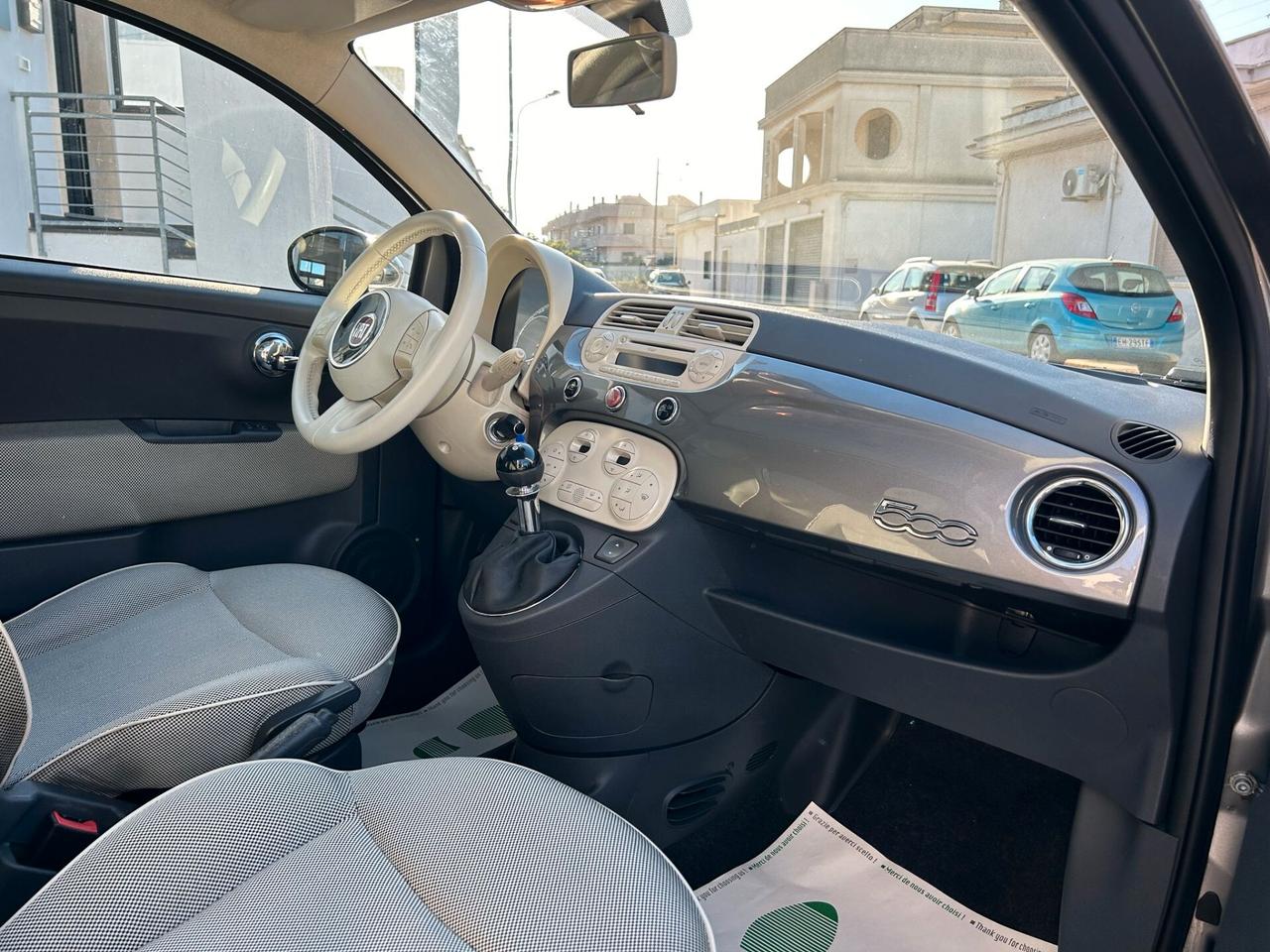 Fiat 500 1.2 51Kw LOUNGE TETTO Km122.000-2009