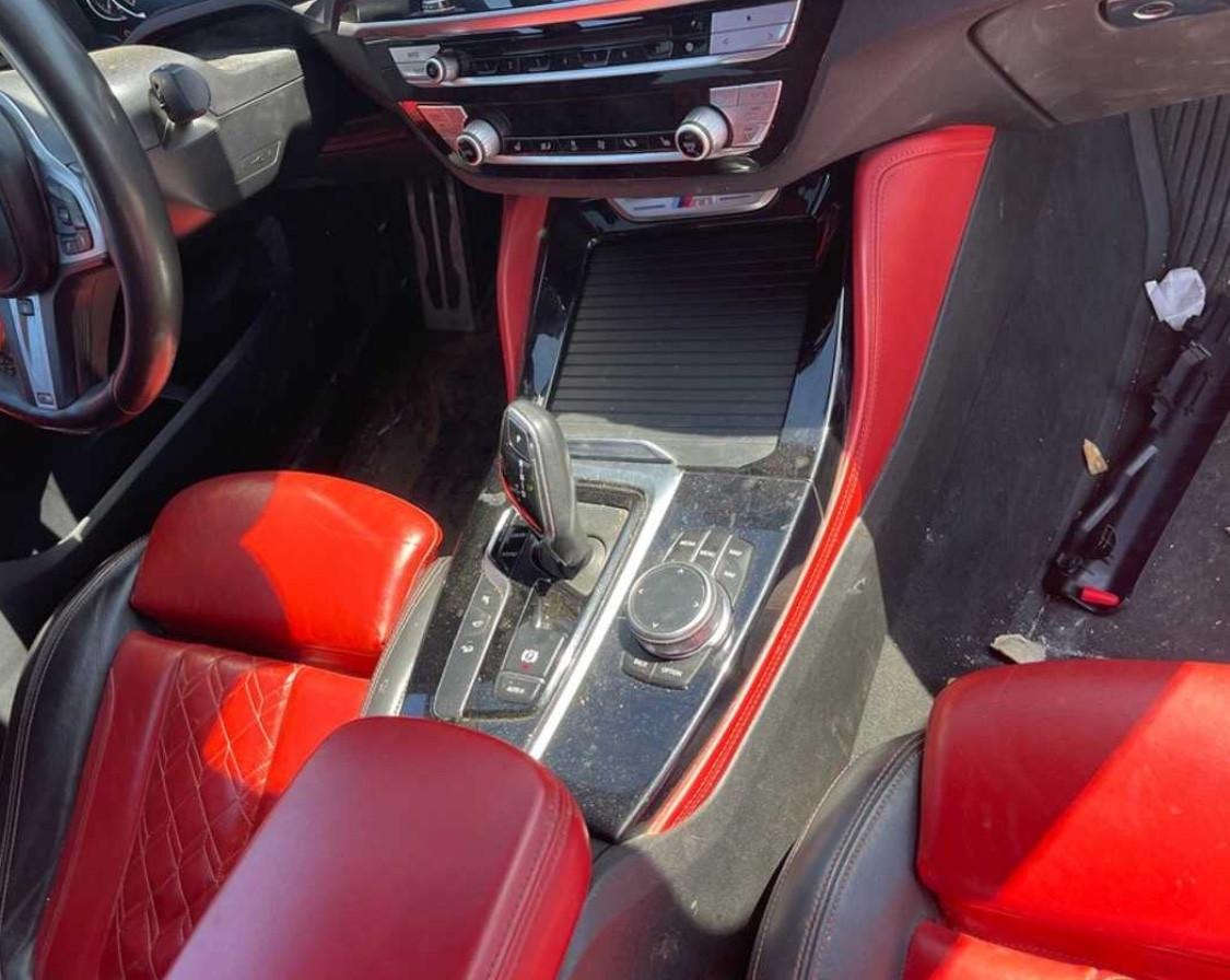 Bmw X4 M40 x drive TETTO INTERNI ROSSI