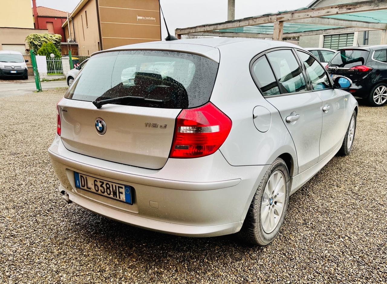 Bmw 118 118d cat 5 porte Attiva DPF