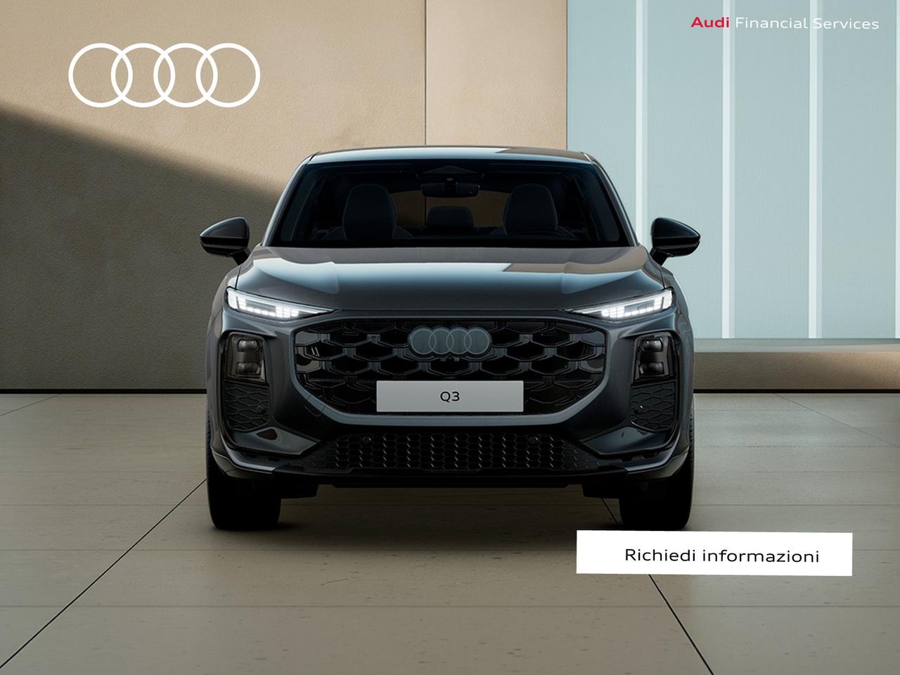 Audi Q3 sportback 2.0 tdi s line edition 150cv s-tronic