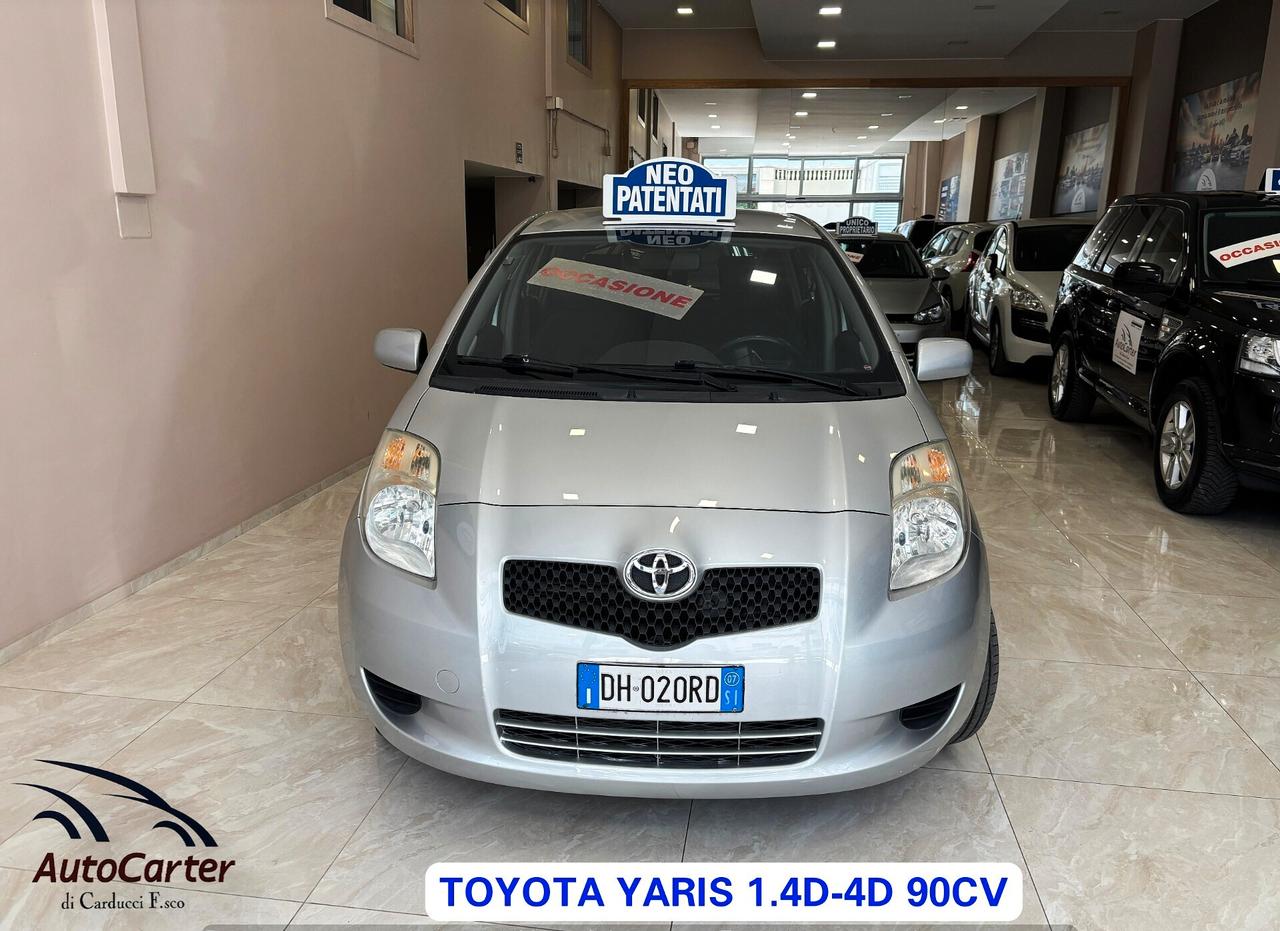 Toyota Yaris 1.4 DIESEL 90CV *NEOPATENTATI *