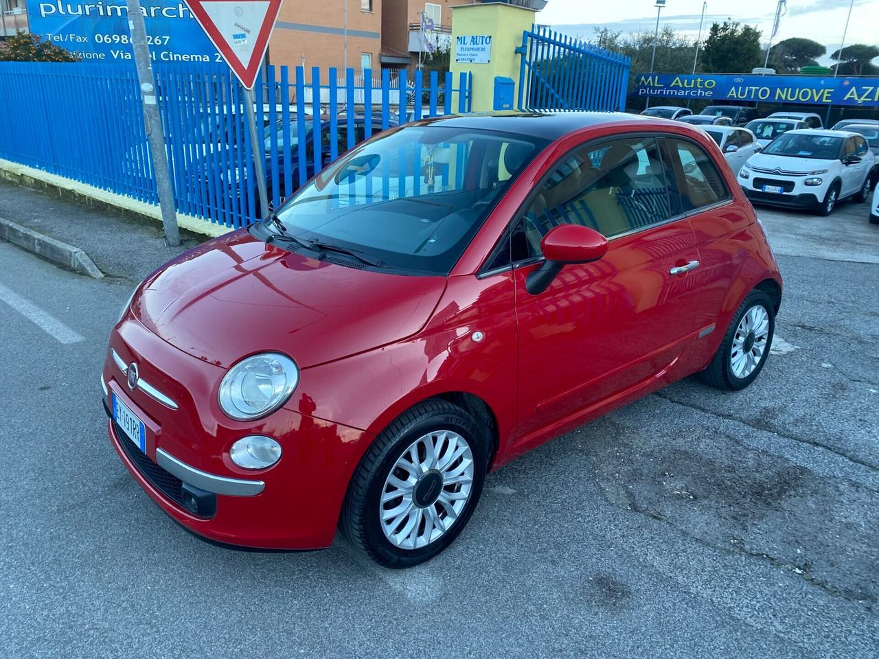 Fiat 500 1.2 Lounge BENZINA GPL TAGLIANDATA CON GARANZIA 12 MESI CAMBIO E MOTORE !al 35%!