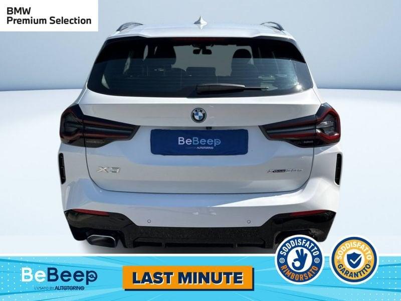 BMW X3 XDRIVE30E MSPORT AUTO