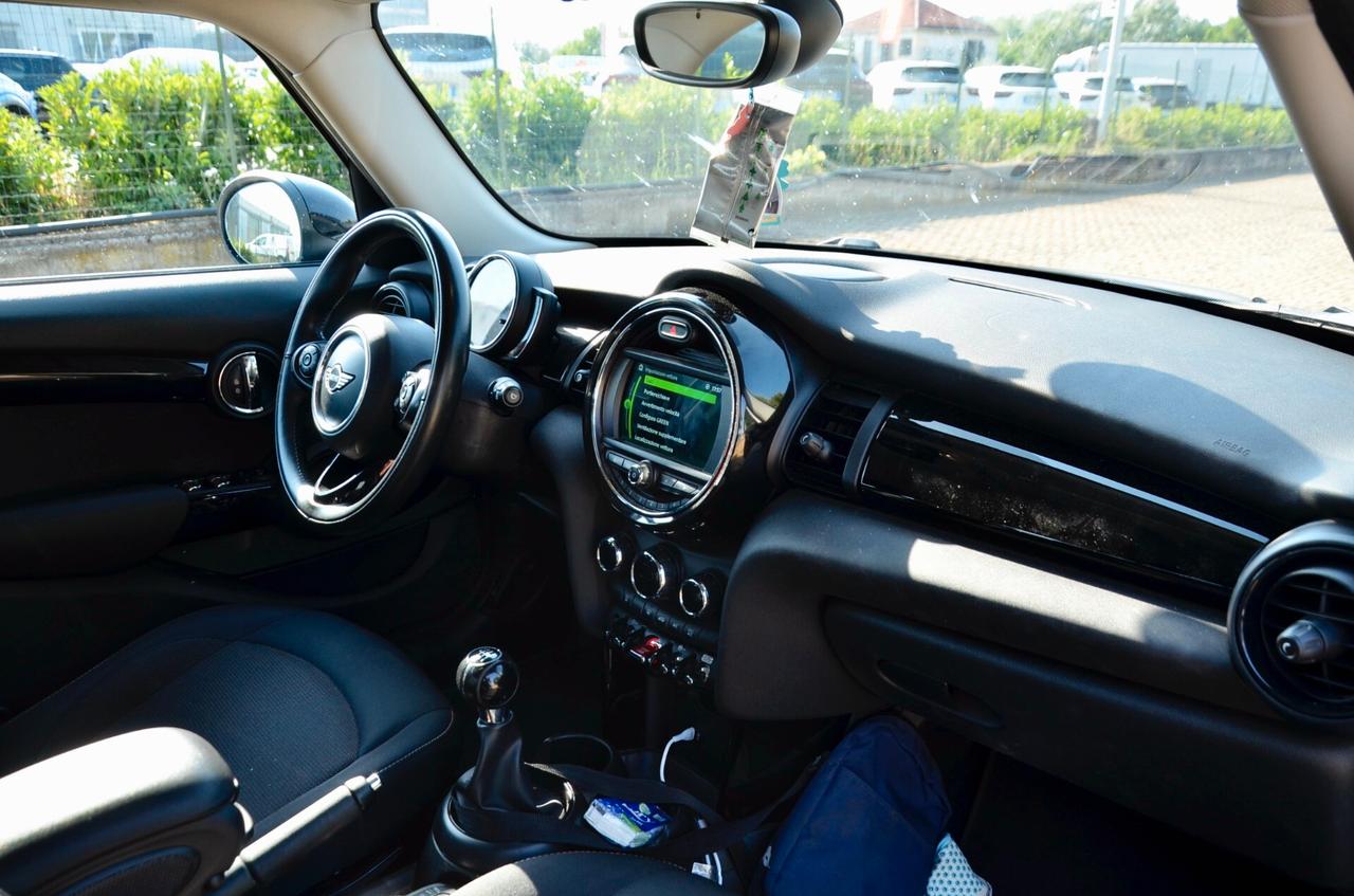 MINI COOPER D 1.5 116cv 5 PORTE, UFF ITALIANA, EURO 6C, SERVICE MINI, FARI LED, NAVI, PERMUTE