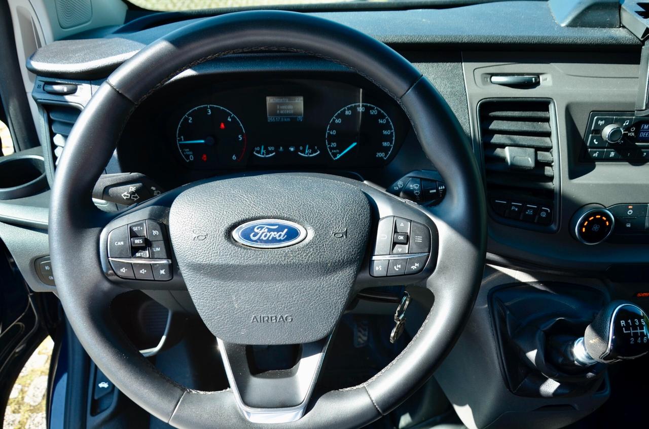 FORD TRANSIT CUSTOM 2.0 ECOHYBRID 130cv L3 H1 PASSO LUNGO, NO IVA, UNICOPROPRIETARIO, UFF ITALIANA, EURO 6D, SERVICE UFF FORD, PERMUTE