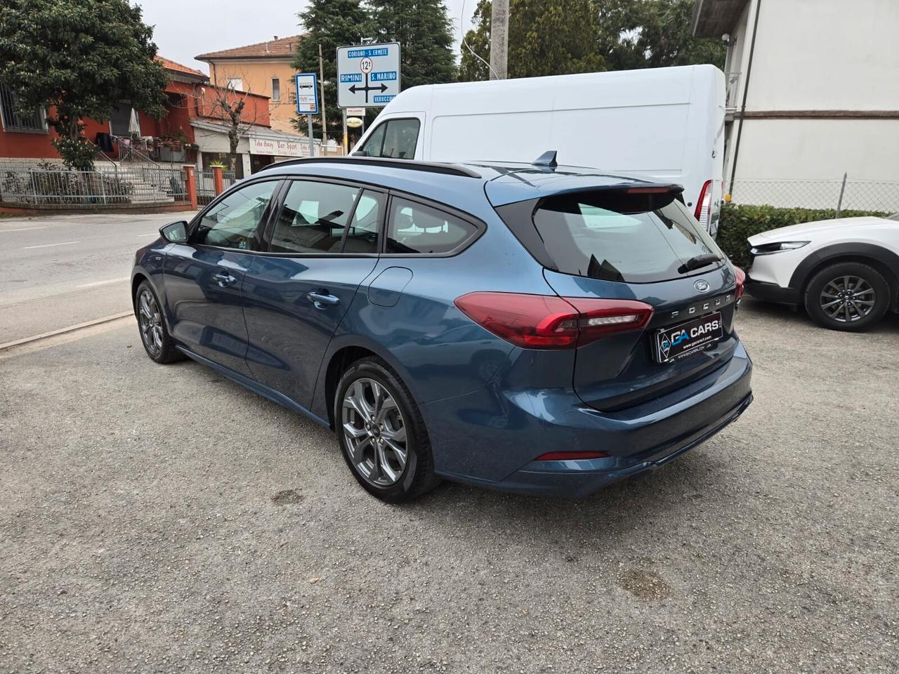 FORD FOCUS SW 1.0 ST-LINE EDITION 125 cv HYBRID IVA DETRAIBILE -PROMO MARZO GA FIN&SAFE-