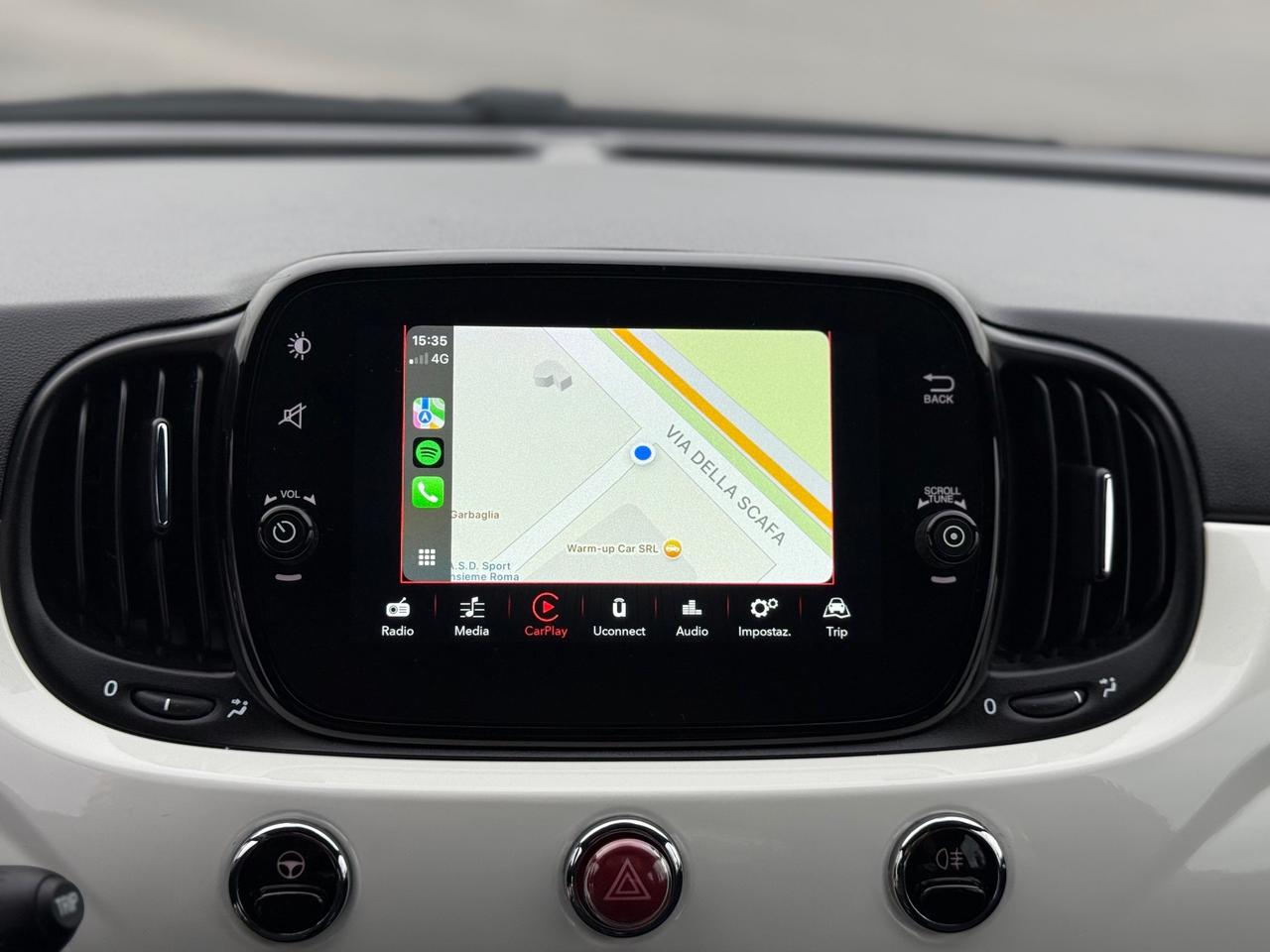 FIAT 500 1.0 hybrid Club 70cv Bianco Gelato Uff. Fiat