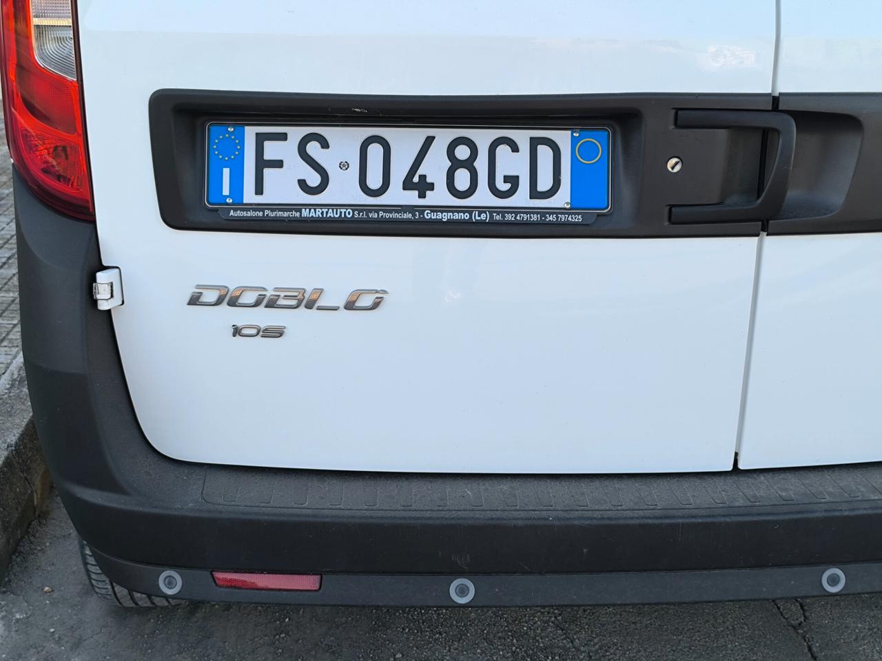 FIAT DOBLÒ 3 POSTI 1.6 DIESEL 08/2018 1 PROPRIETÀ NAVI/SENS.PARCHE