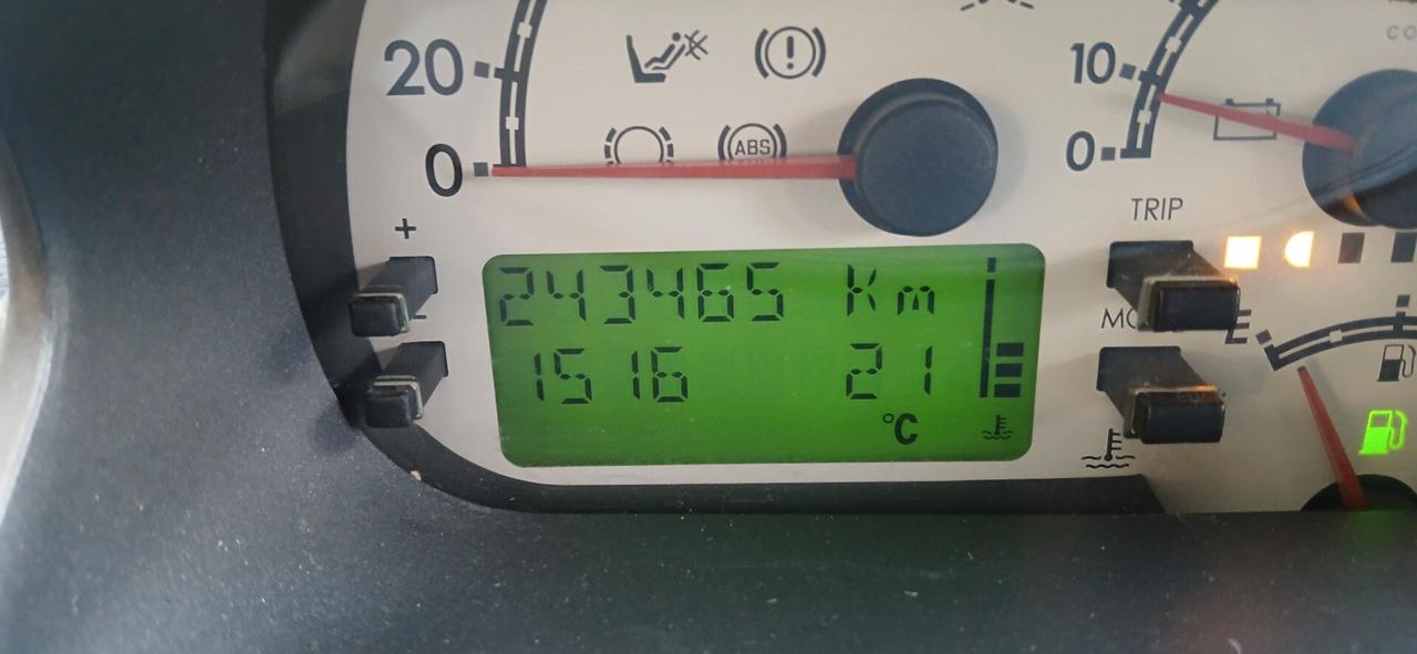 Fiat Multipla 1.6 6 posti metano