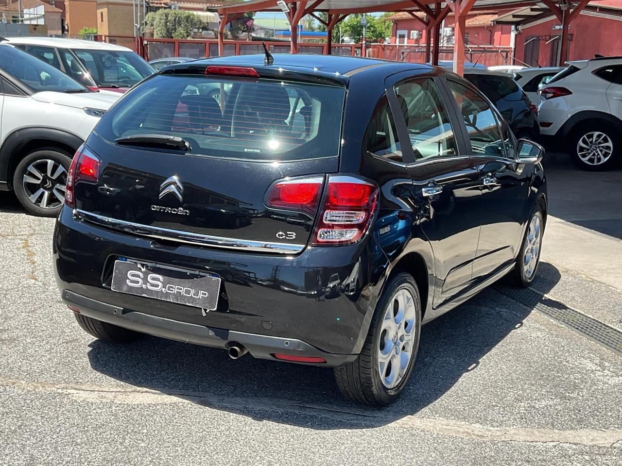 C3 1.2 VTi 82 Exclusive-( 50 mila km)-UNIPRO-rate-garanzia