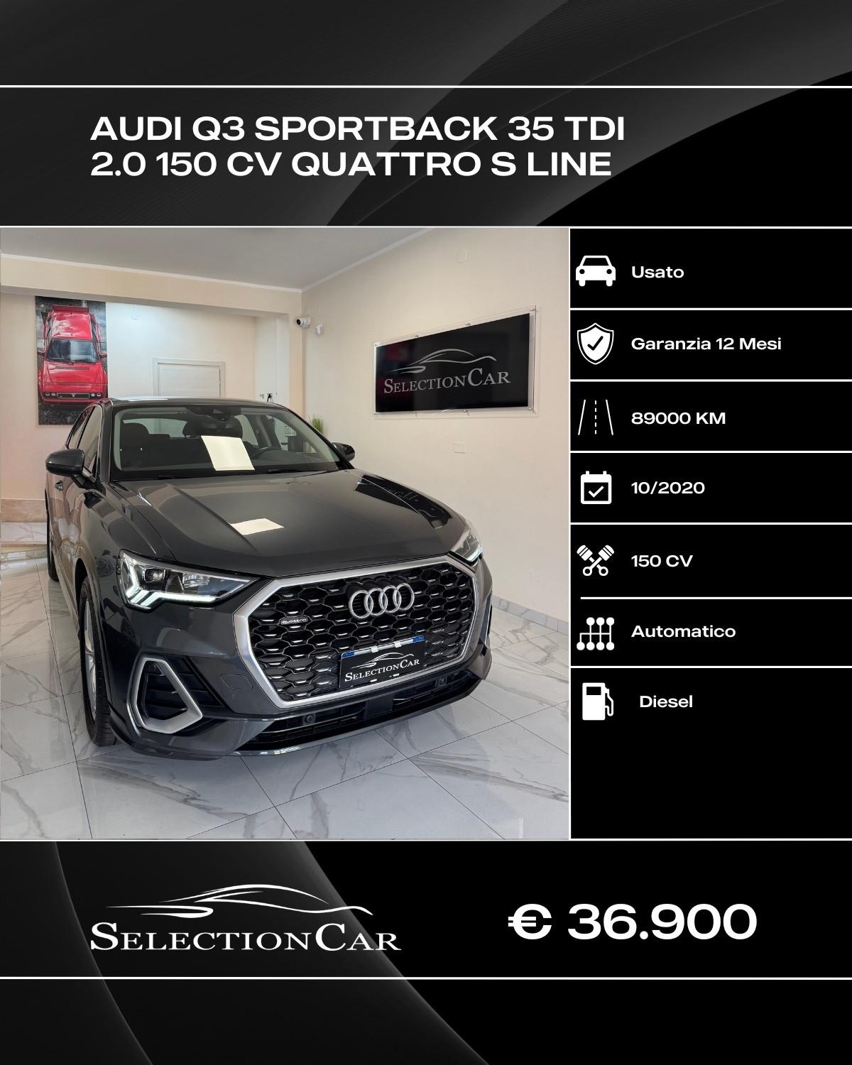 Audi Q3 35 TDI quattro S line edition