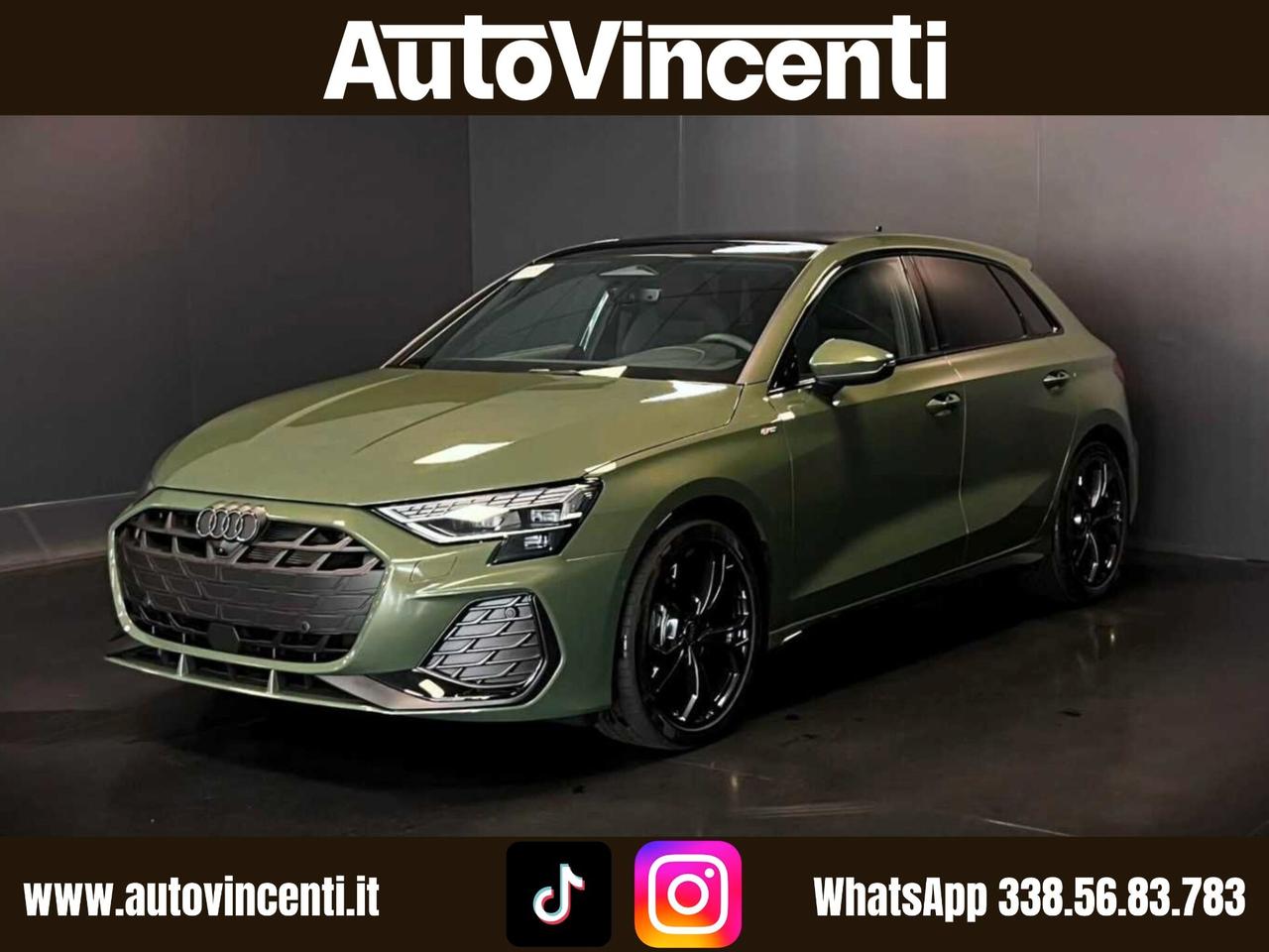 AUDI A3 SPB 35 TDI 150 CV S-TRONIC S-LINE KM0