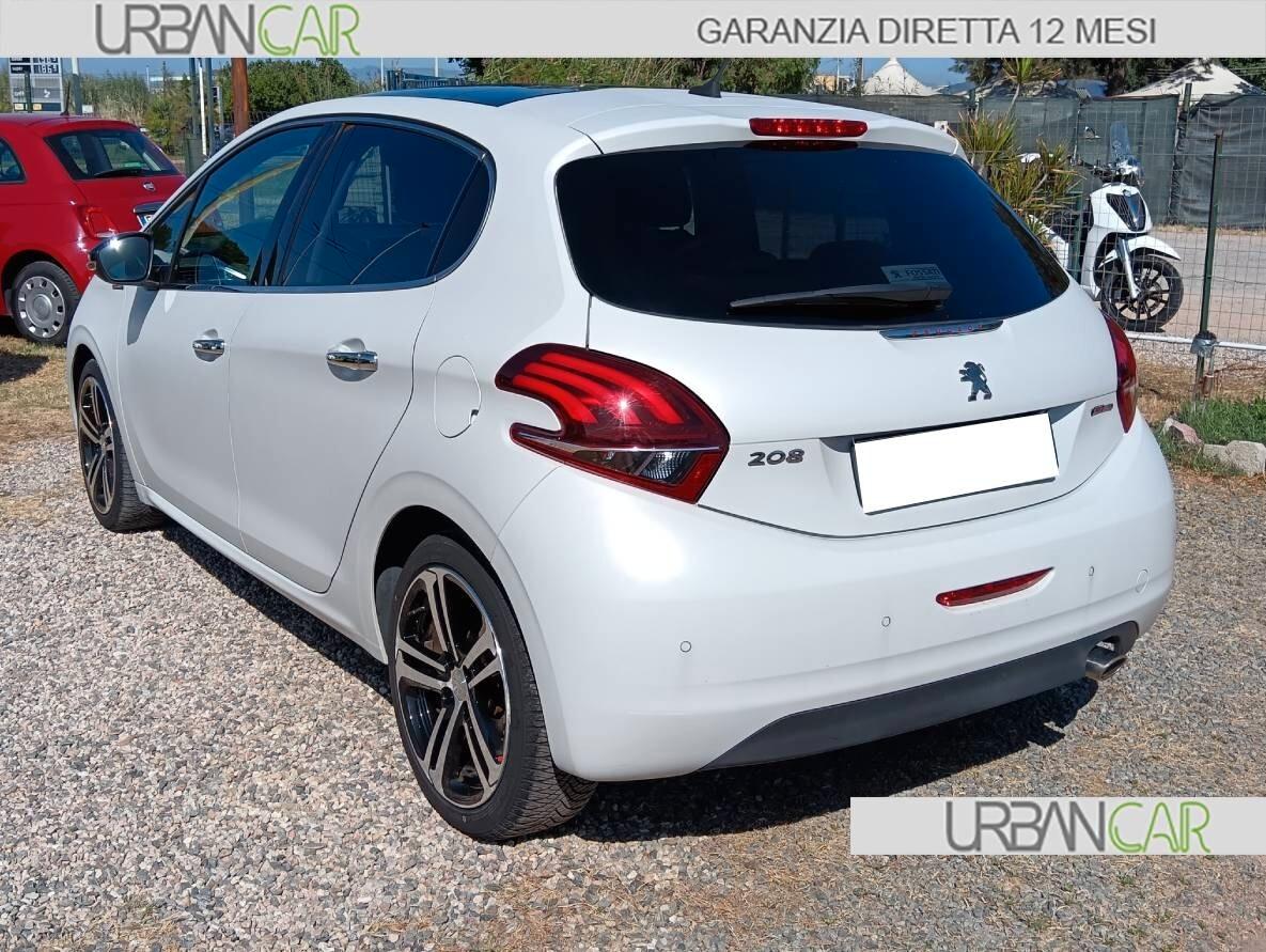 PEUGEOT 208 Gt-Line Full 1.6 Hdi 100 Cv 5p - GARANZIA