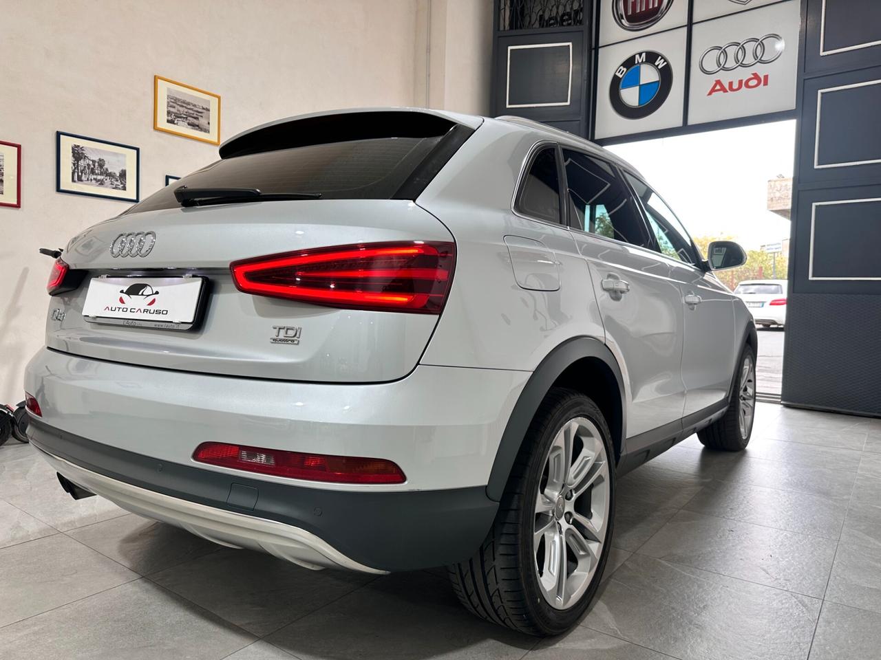 Audi Q3 2.0 TDI quattro AllRoad 140cv UNICO PROP – LED – NUOVA