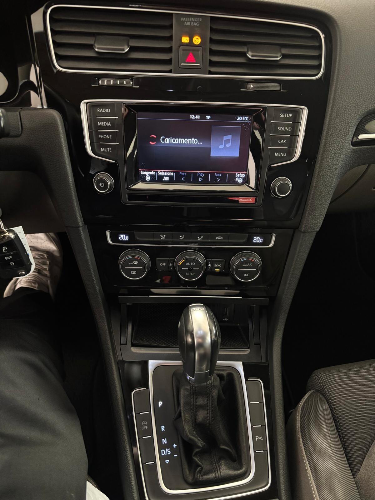 VOLKSWAGEN GOLF 7 ANNO 2013 BZ TSI AUTOMATICA KM 122 MILA