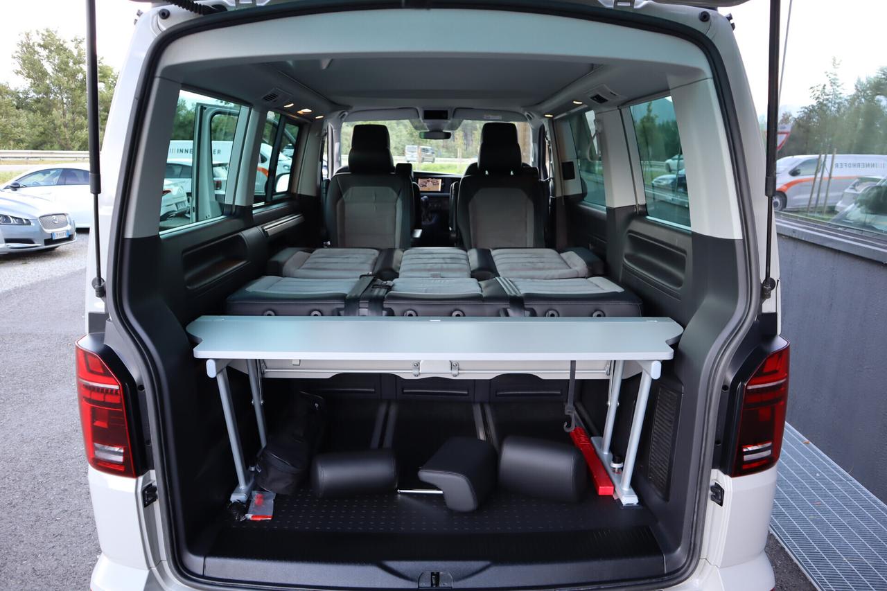 Volkswagen T6.1 CALIFORNIA BEACH 4 MOTION 2.0 TDI 150 CV DSG TETTO SOLLEVABILE GANCIO 7 POSTI WEBASTO
