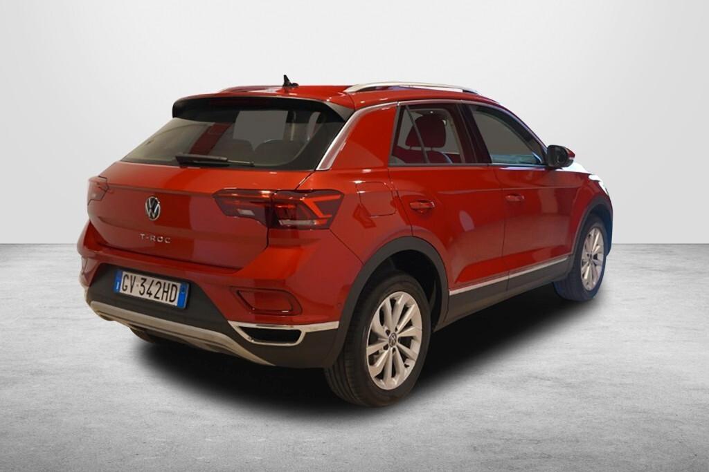 VOLKSWAGEN T-ROC 2.0 TDI 150CV DSG SCR STYLE ( FARI IQ-LIGHT LED MATRIX - DIGITAL COCKPIT - ADAPTIVE CRUISE - NAVI - APP CONNECT - PARK ASSIST - CERCHI 17 )