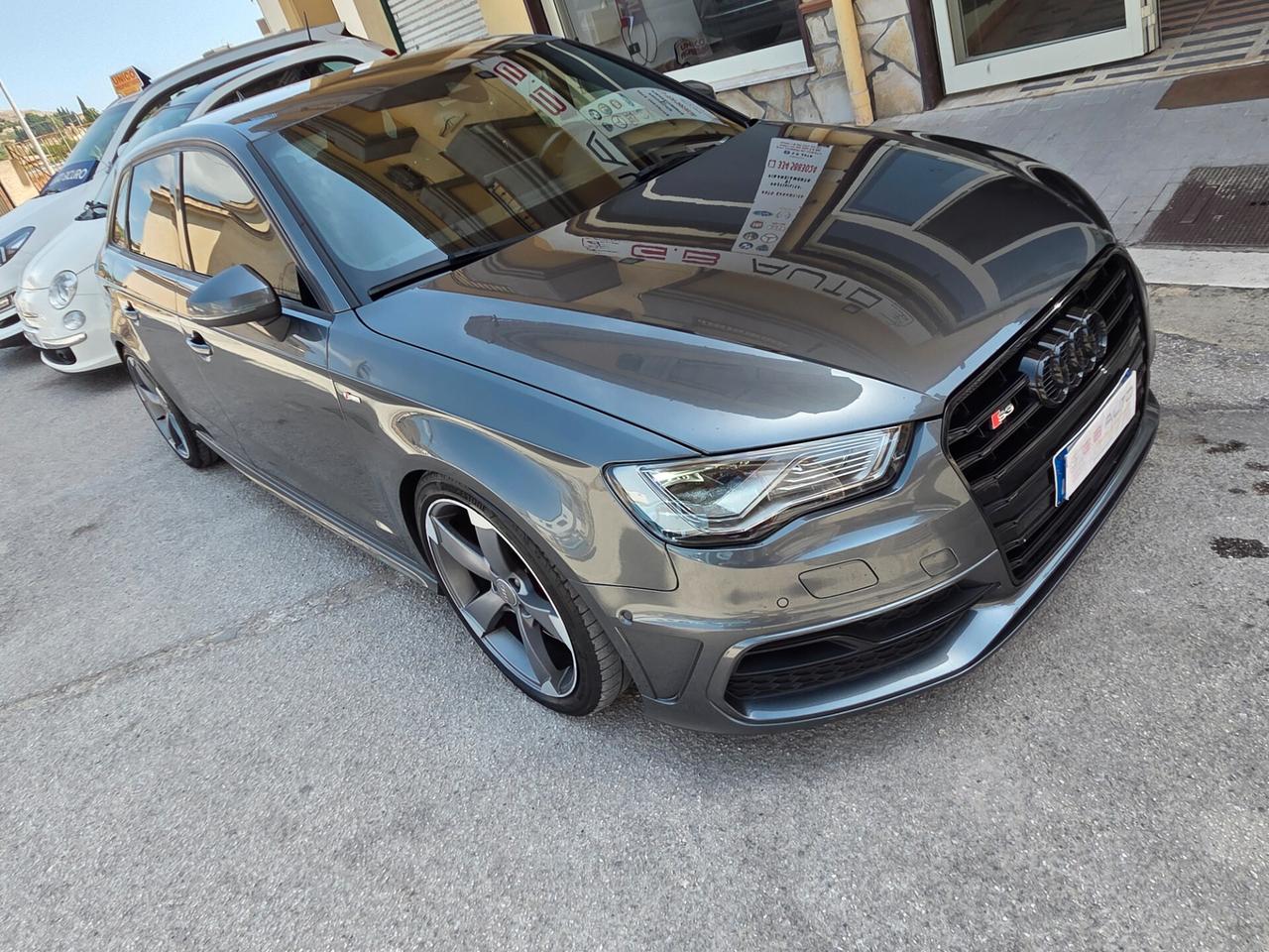 AUDI A3 S3 S-LINE 2.0 TDI 184 CV DA VETRINA KM CERTIFICATI