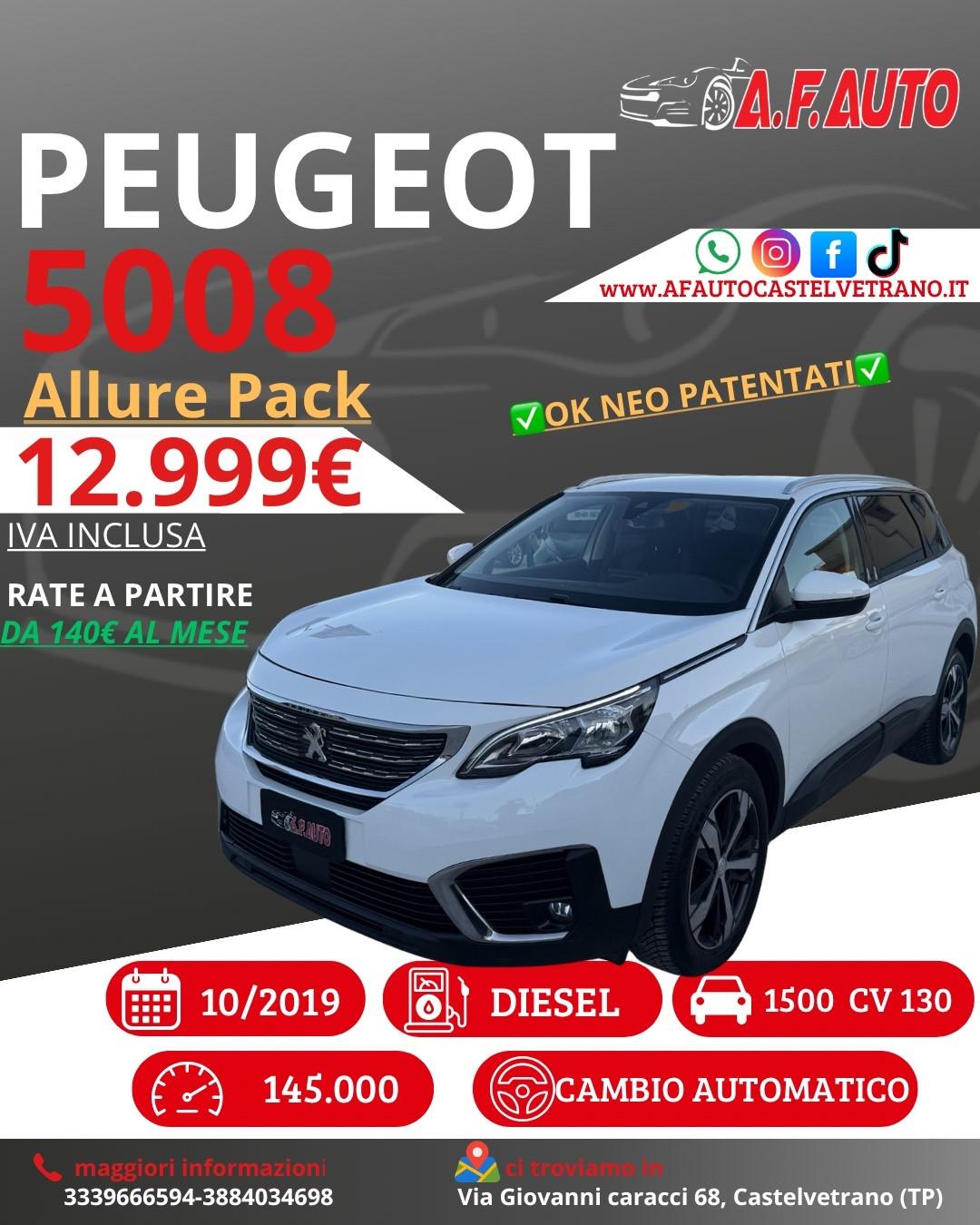 Peugeot 5008 BlueHDi 130 S&S Allure