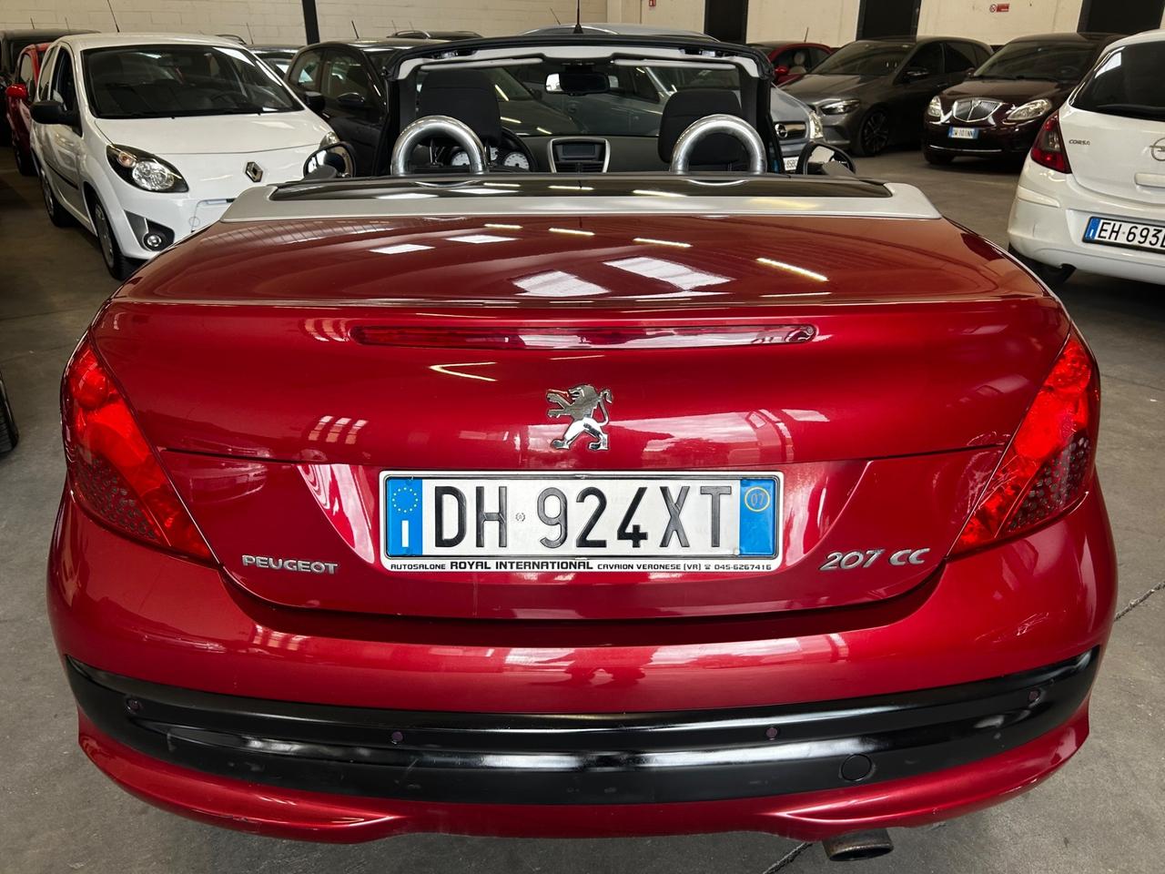 Peugeot 207 CABRIO 1600cc benzina 120 cv