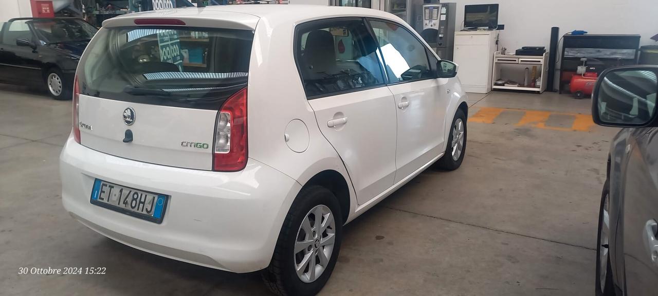 Skoda Citigo 1.0 50kW 5 porte Metano 10-2013