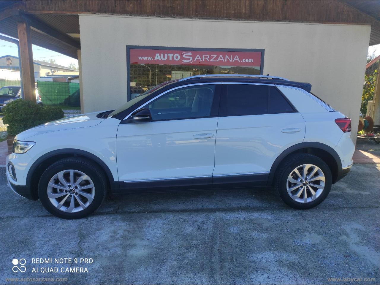 VOLKSWAGEN T-Roc 1.0 TSI Style BMT 3 ANNI GARANZIA -- 15GG SODDISFATTI O RIMBORSATI