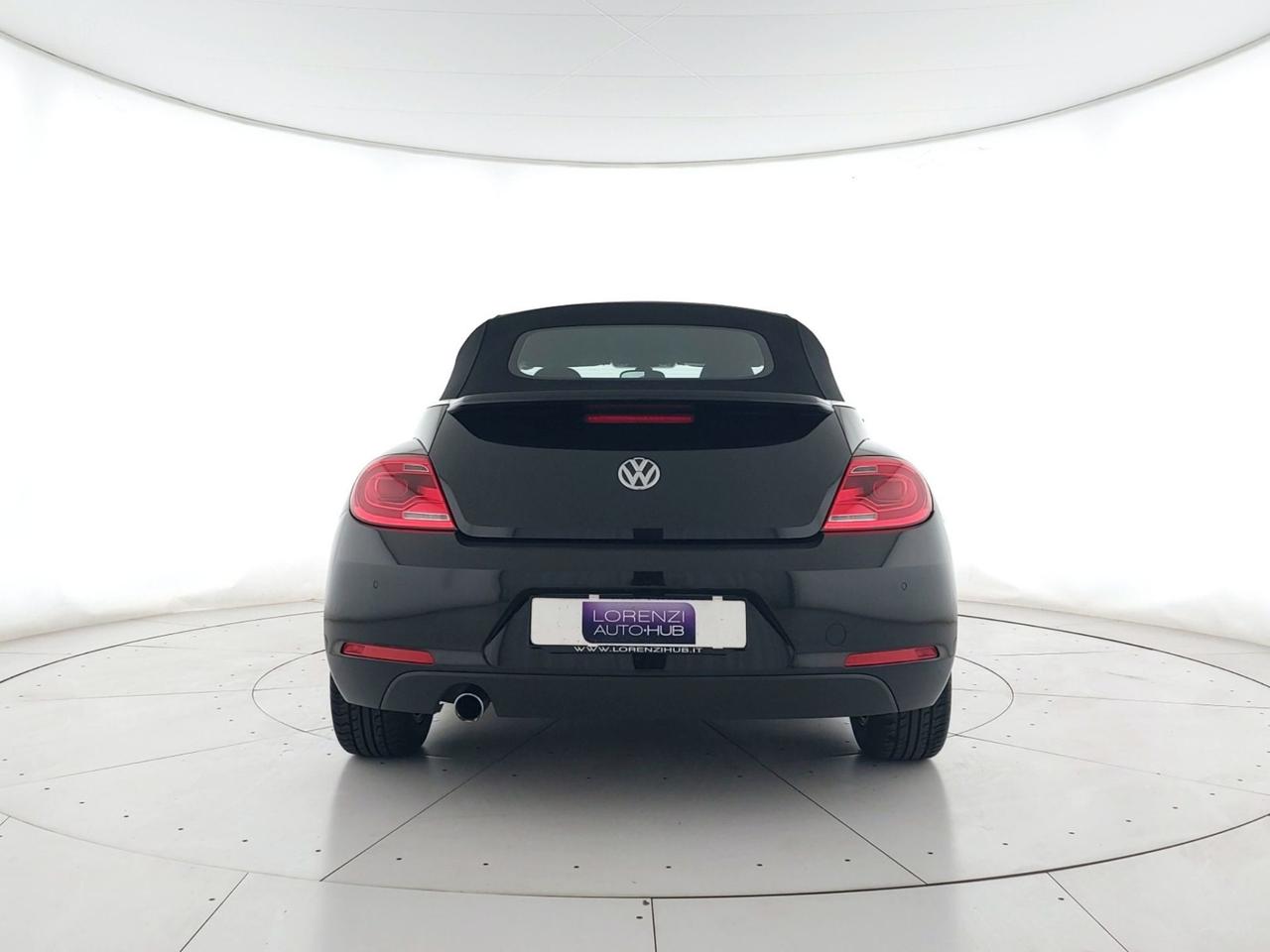 VOLKSWAGEN Maggiolino Cabrio 2.0 tdi bm Design 110cv NEOPATENTATI+C17"