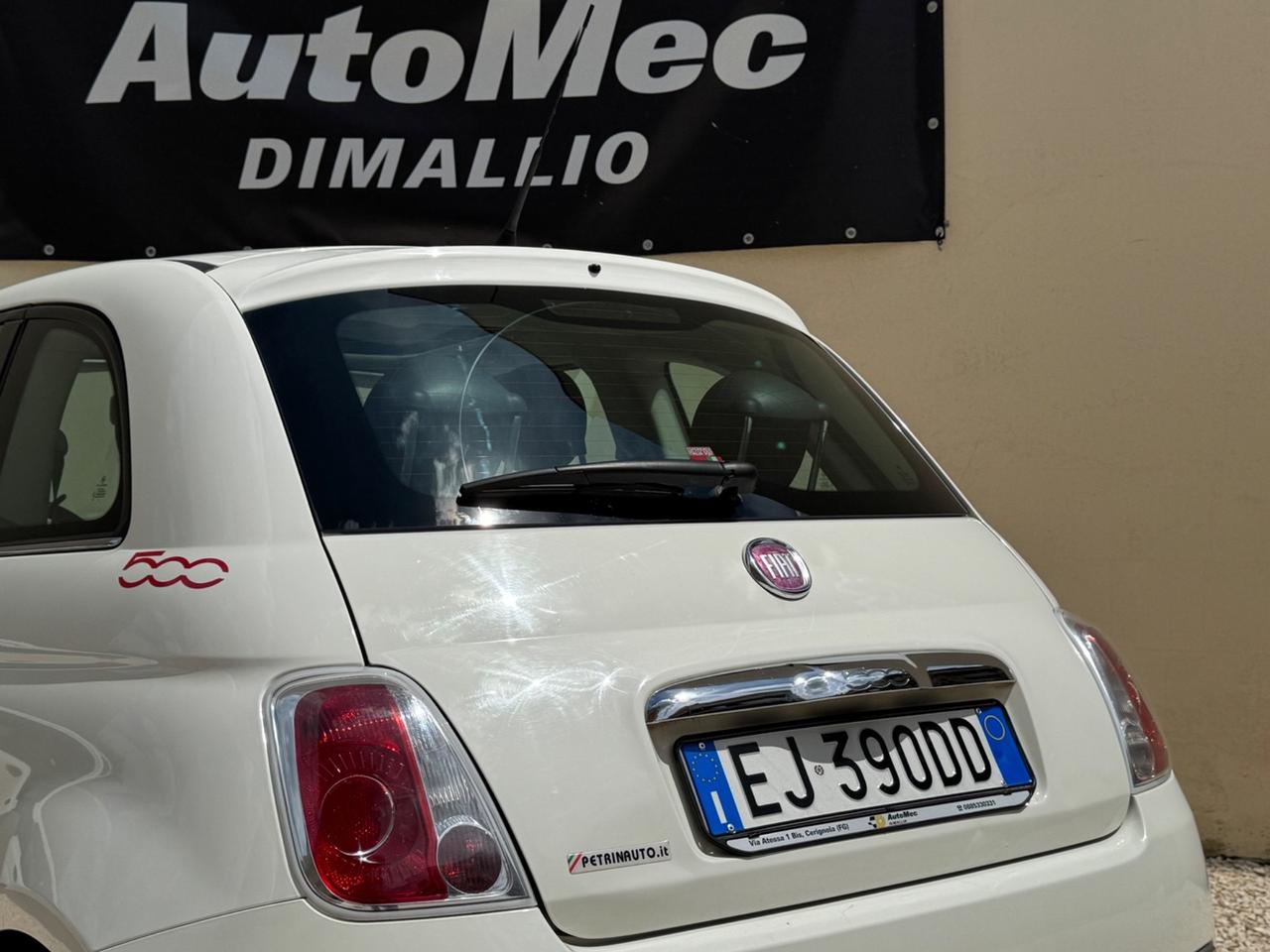 Fiat 500 1.3 MJT 95 CV Matt Black Tetto Panoramico