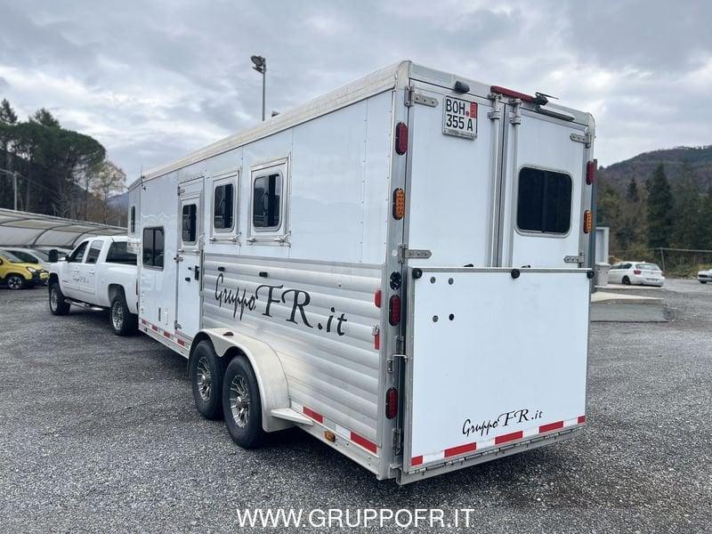 Exiss / Sooner ESCAPE 6306 LQ ESCAPE 6306 LQ LIVING QUARTERS TRAILER TRASPORTO CAVALLI