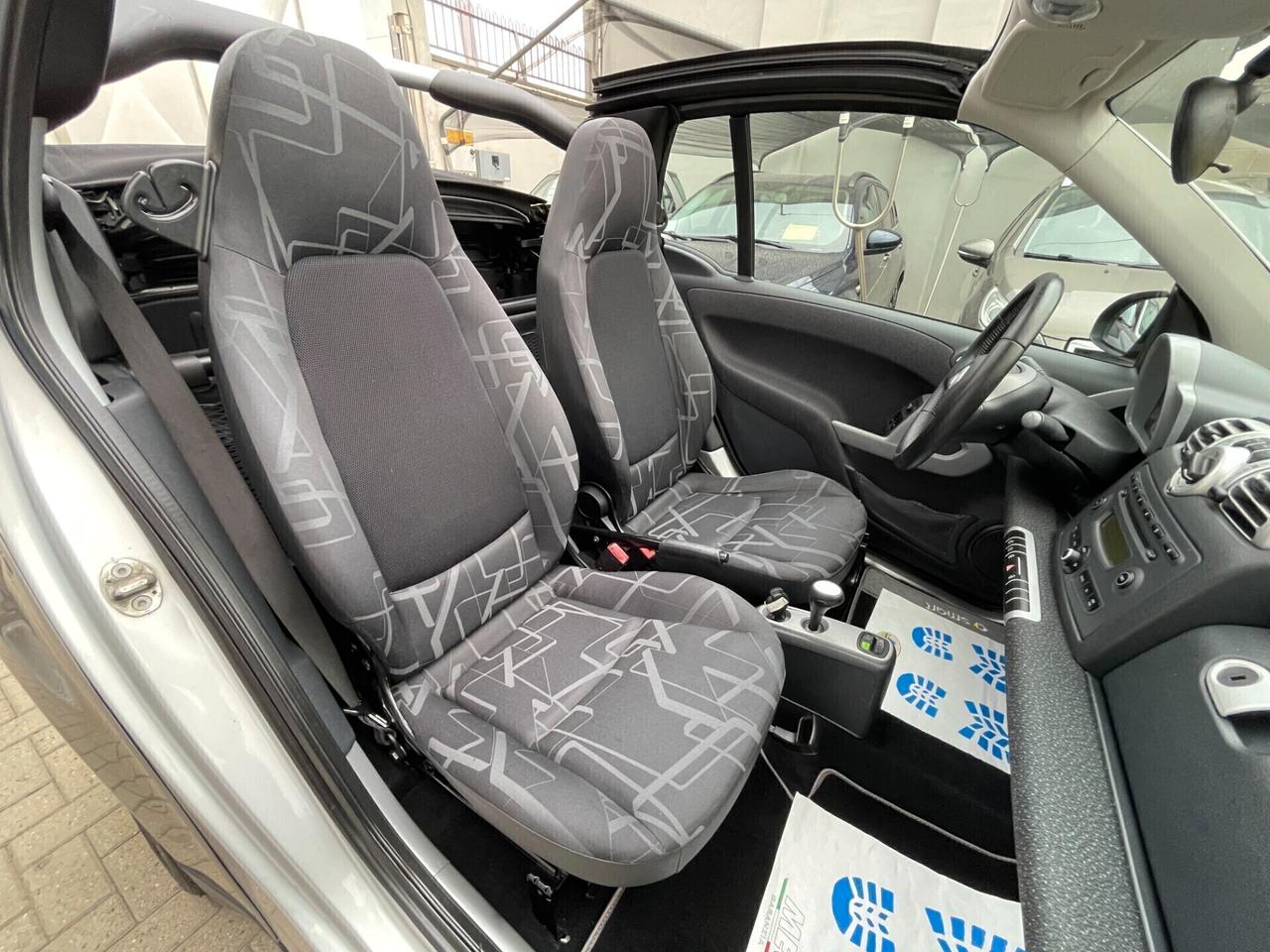 Smart ForTwo 1000 52 kW MHD cabrio passion - NeoPatentati