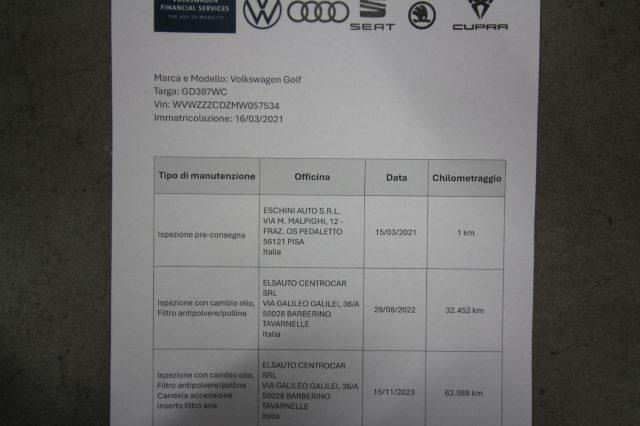 VOLKSWAGEN Golf 1.0 TSI EVO Life