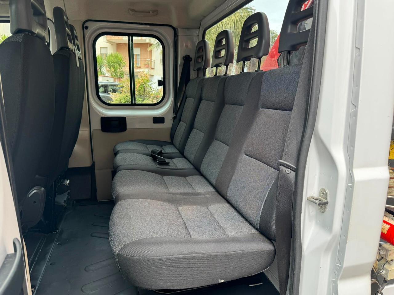 FIAT DUCATO MAXI 35 LH1 2.3MJT 130CV DOPPIA CABINA GRU FASSI