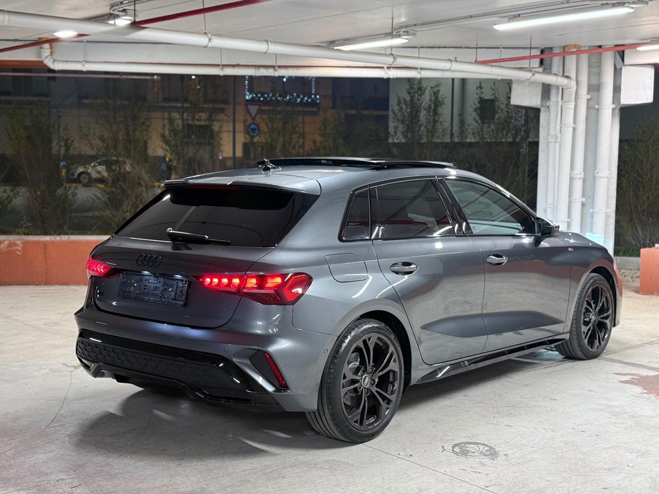 Audi A3 SPB 35 TDI S LINE - BLACK EDITION - TETTO