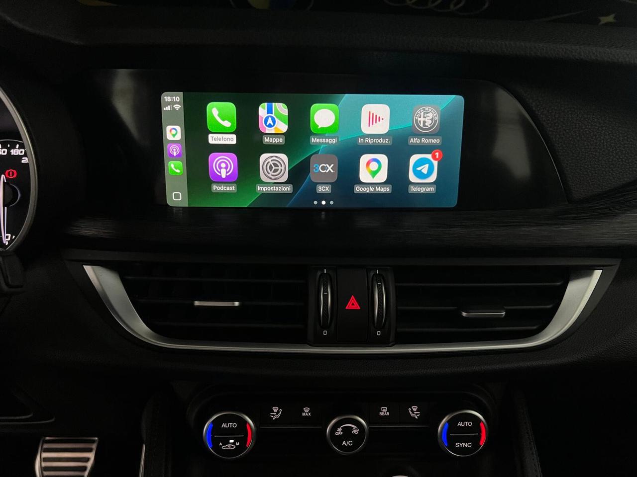 Alfa Romeo Stelvio 2.2 Turbodiesel 190 CV AT8 Q4 Business Ti