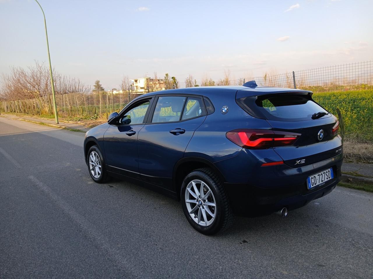 BmwX2 sDrive16d KM certificati 1proprietario NuovA