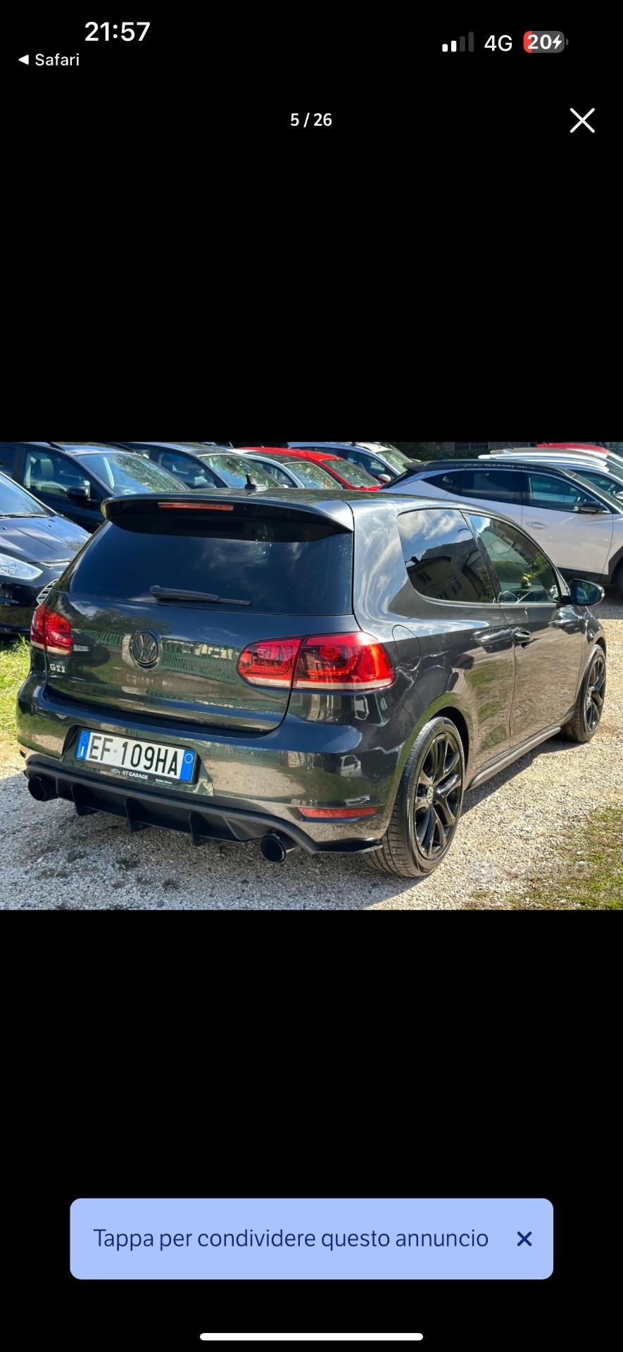 Volkswagen Golf GTI Golf 2.0 TSI DSG 3p. GTI