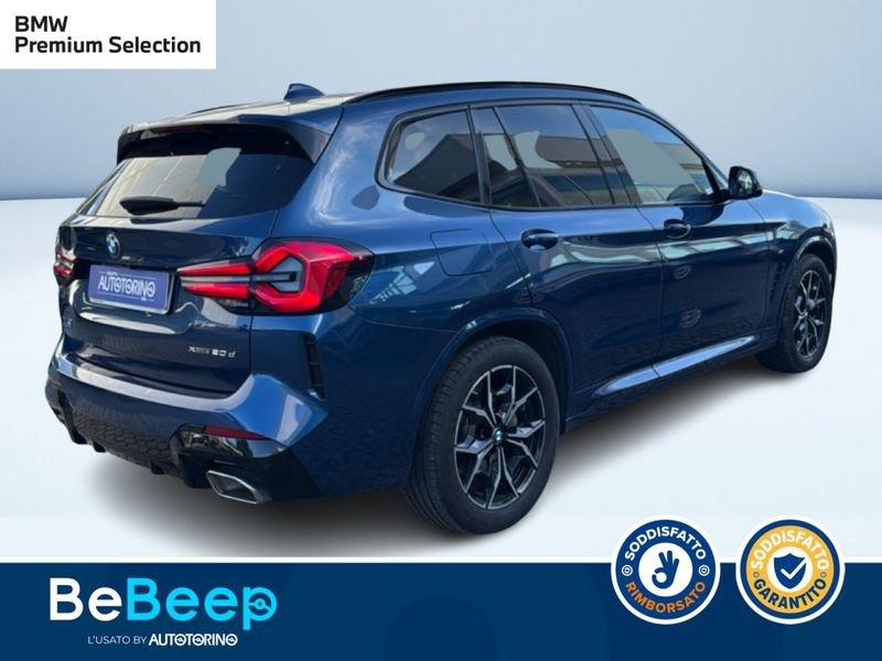 BMW X3 XDRIVE20D MHEV 48V MSPORT AUTO