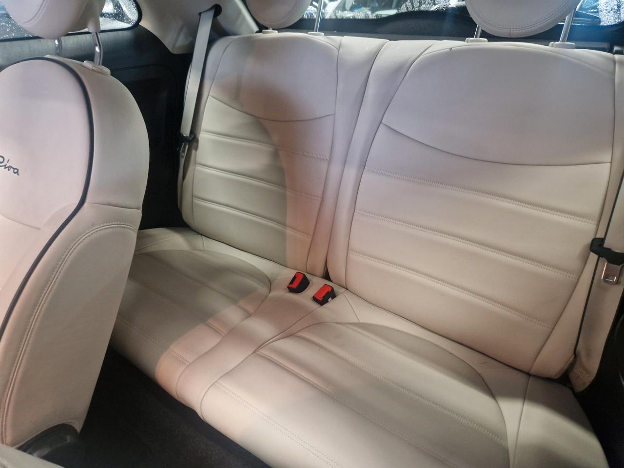 Fiat 500 1.2 Riva spettacolare solo 77000km pelle legno