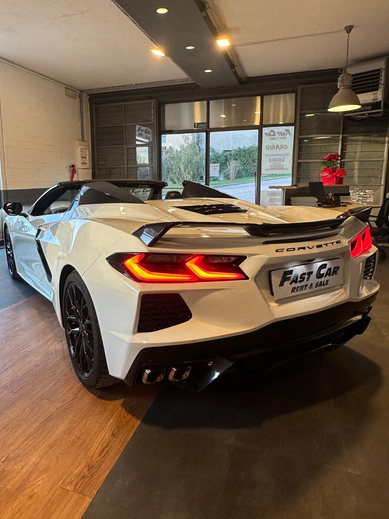 SOLO NOLEGGIO ONLY RENT Corvette C8 Stingray Z51 Convertibile