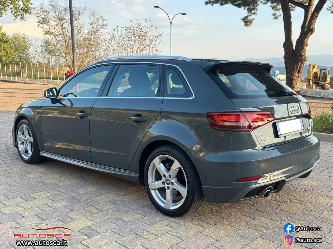 Audi A3 SPB 1.6 TDI 110CV S LINE NEOPATENTATI
