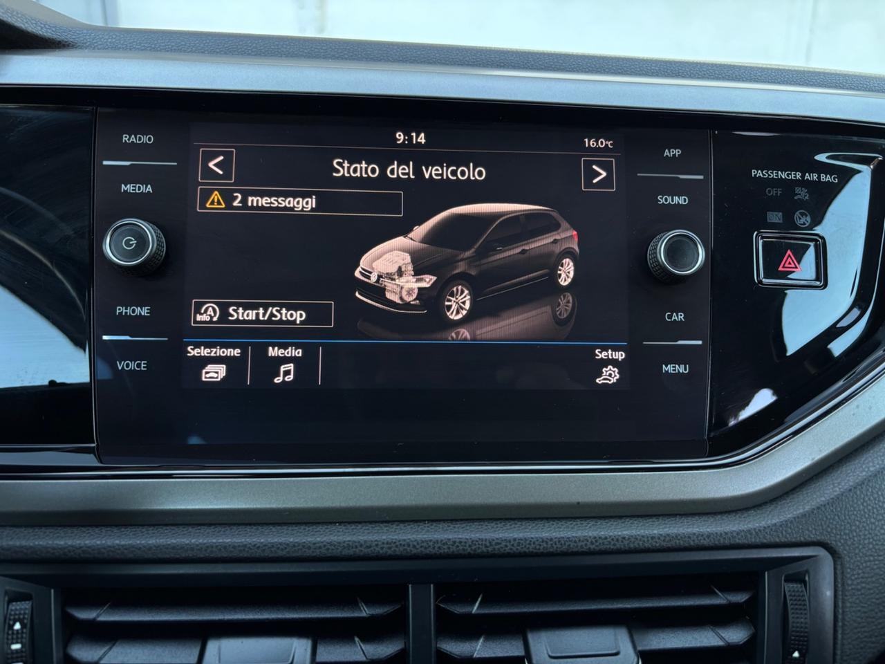Volkswagen Polo 1.6 TDI. Garanzia. Neopatentati