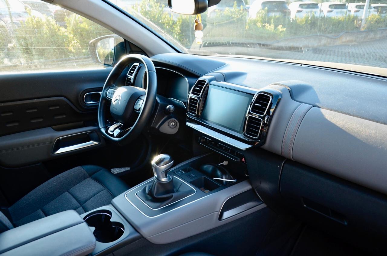 CITROEN C5 AIRCROSS 1.5 BLUEHDI 130cv MANUALE, EURO 6D, SERVICE DIMSOTRABILI, FULL LED, RETROCAMERA, PERMUTE