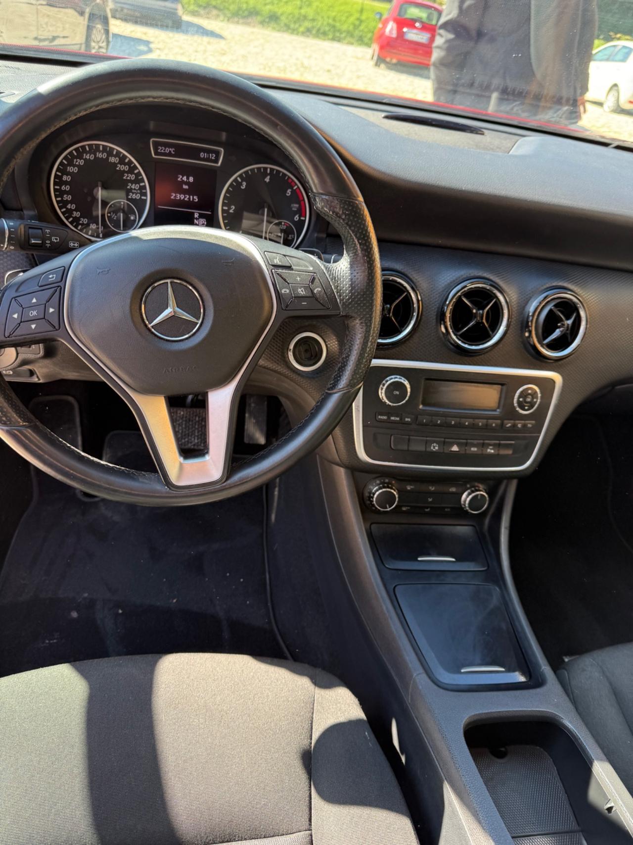 Mercedes-benz A 160 CDI Automatic Rosso Ferrari