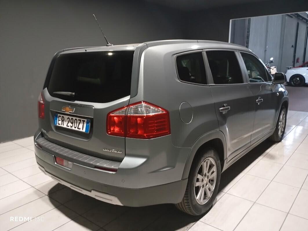 Chevrolet Orlando del 2013 GPL FINO 2033 7 POSTI