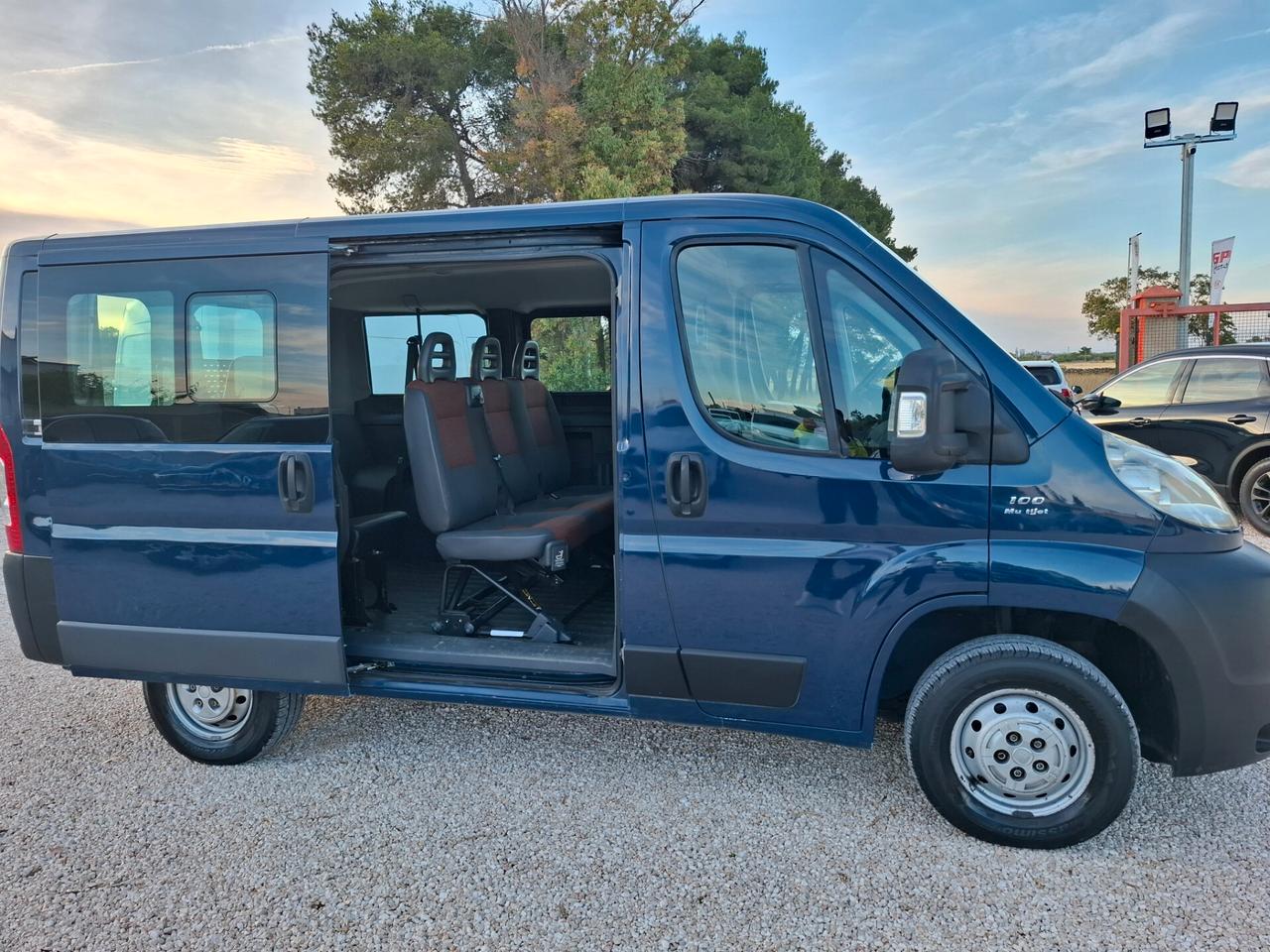 Fiat Ducato 2.2 MJT 100cv 7 POSTI TRASP. DISABILI
