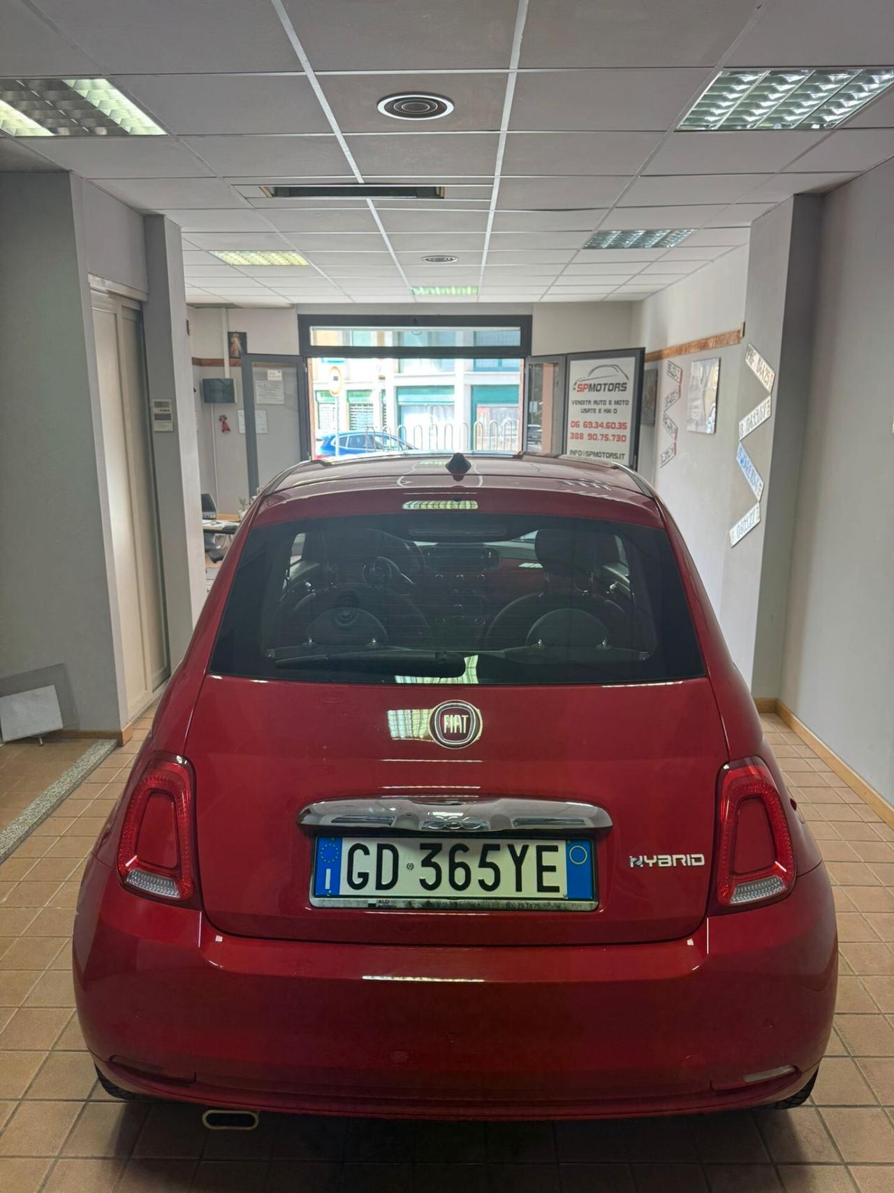 Fiat 500 1.0 Hybrid 70 CV Dolcevita, PERFETTA, NEOP.