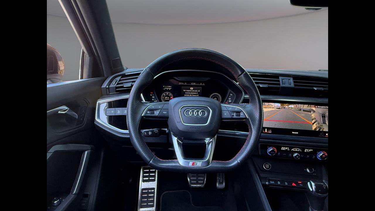 AUDI Q3 I 2019 Sportback - Q3 Sportback 40 2.0 tdi S line edition quattro 200cv s-troni