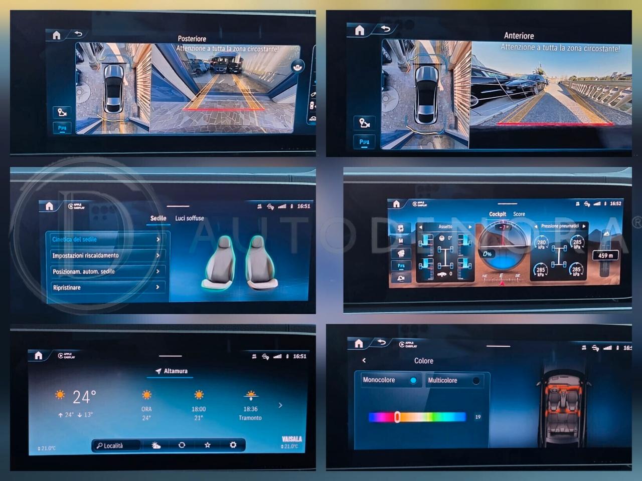 Mercedes-benz GLE 450 d 4Matic Mild Hybrid Coupé AMG Line Premium Plus#LED#TETTO#PELLE#CAM360#VIRTUAL#NAVI#CARPLAY#AIRMATIC